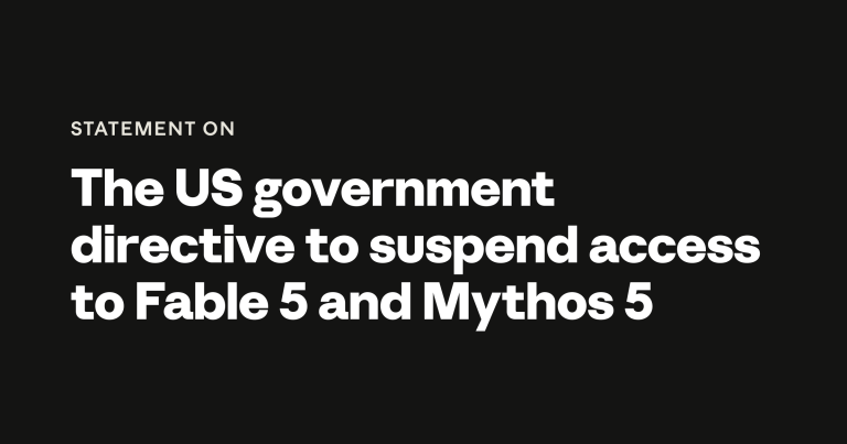 미국 정부가 갑자기 Fable 5 와 Mythos 5 의 해외 접근을 끊은 이유