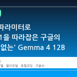 120억 파라미터로 GPT-4.1을 따라잡은 구글의 '엔코더 없는' Gemma 4 12B