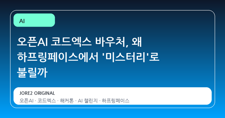 오픈AI 코드엑스 바우처, 왜 하프링페이스에서 '미스터리'로 불릴까