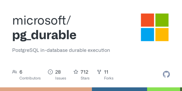 마이크로소프트가 PostgreSQL 안에 '작업 흐름'을 넣은 이유: pg_durable 의 등장과 개발자 커뮤니티의 반응