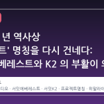 JBL, 80 년 역사상 '프로젝트' 명칭을 다시 건네다: 서밋 에베레스트와 K2 의 부활이 의미하는 것