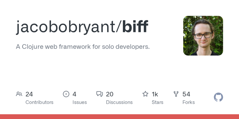 혼자 일하는 개발자를 위한 Clojure 웹 프레임워크 'Biff.core'가 주목받는 이유