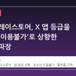 구글 플레이스토어, X 앱 등급을 '청소년 이용불가'로 상향한 이유와 파장