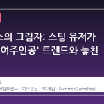 쇼케이스의 그림자: 스팀 유저가 주목한 '여주인공' 트렌드와 놓친 대작들