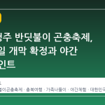 2026 청주 반딧불이 곤충축제, 6월 12일 개막 확정과 야간 관람 포인트
