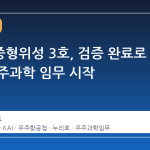 차세대중형위성 3호, 검증 완료로 본격 우주과학 임무 시작