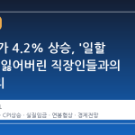 미국 물가 4.2% 상승, '일할 이유'를 잃어버린 직장인들과의 연결고리