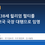 트럼프, 38세 윌리엄 펄티를 국가정보국 국장 대행으로 임명