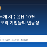 미국 반도체 지수单日 10% 급락, 메모리 기업들의 변동성 확대