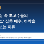 주가 조정 속 초고수들의 '삼전닉스' 집중 매수, 하락을 기회로 보는 이유
