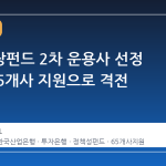 국민성장펀드 2차 운용사 선정 경쟁, 65개사 지원으로 격전 예상