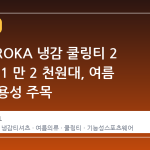 G마켓 ROKA 냉감 쿨링티 2 장 세트 1 만 2 천원대, 여름 대비 실용성 주목