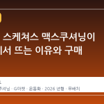 26 년형 스케쳐스 맥스쿠셔닝이 G마켓에서 뜨는 이유와 구매 포인트