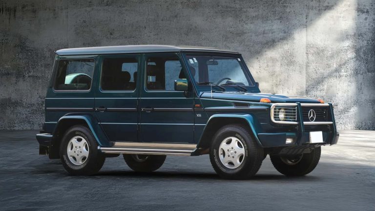 1993년 메르세데스 G클래스 500 GE V8 AMG, 1만 3천 마일 주행에 1억 9천만 원 낙찰된 이유