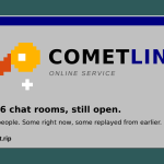 1996년식 채팅방 시뮬레이터가 윈도우 95와 맥 시스템 7 환경과 연동되어 공개