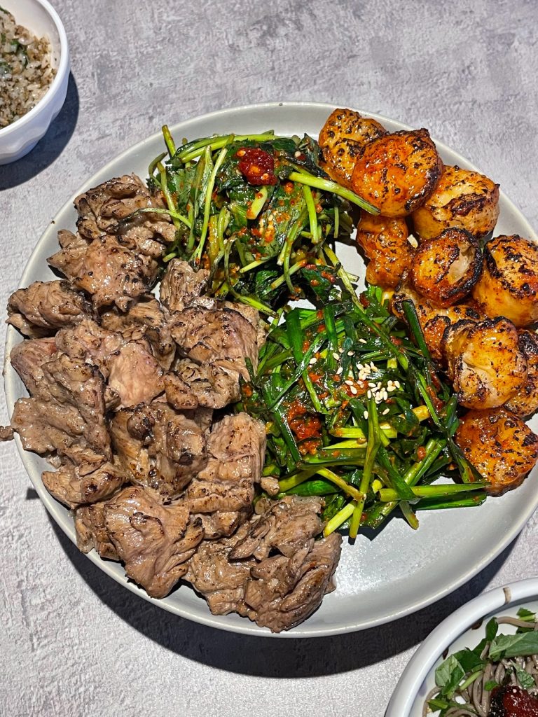 연남동 육미안, 블루리본 선정 소갈비 전문점의 구이 방식과 메뉴 구성