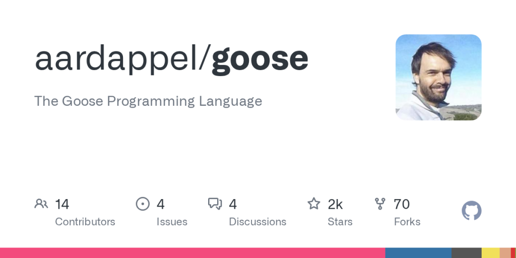 Goose 프로그래밍 언어 공개, 힙 없이 스택만 쓰는 메모리 안전 시스템 언어