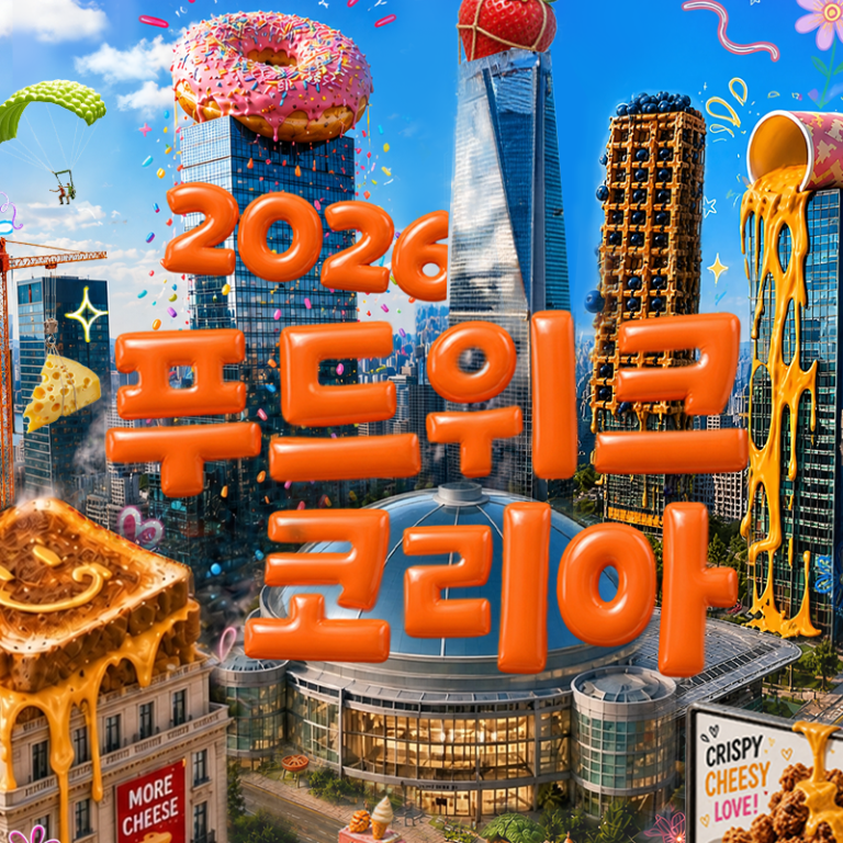 2026 푸드위크 코리아, 코엑스에서 식품 산업 전 분야를 한자리에서