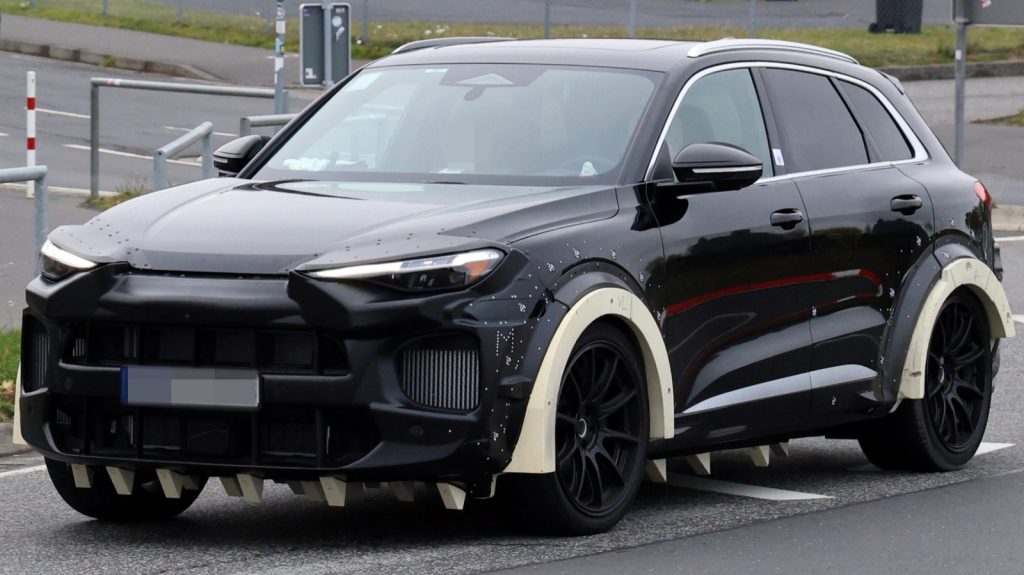 포르쉐 신형 가솔린 마칸 프로토타입, 뉘르부르크링서 Audi Q5 기반 테스트 중 포착