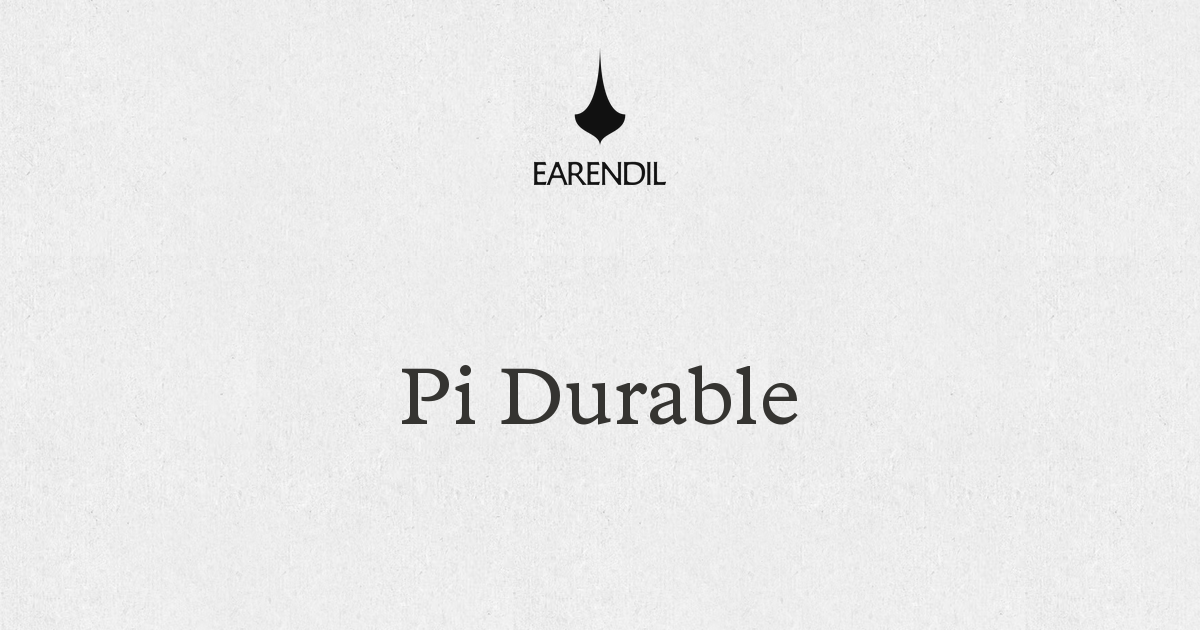 Earendil, Pi 1.0과 함께 실험적 에이전트 하네스 Pi Durable 공개